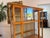 Biedermeier Glass-Fronted Poplar Display Cabinet For Sale - Image 10 of 17