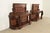 R. J. Horner & Co. R. J. Horner Renaissance Revival Ornate Carved Oak Sideboards or Bar Cabinets, Circa 1880s For Sale - Image 4 of 14