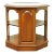 Ethan Allen Georgian Court Solid Cherry 26" Octagonal Tiered Accent End Table 11-8046 For Sale