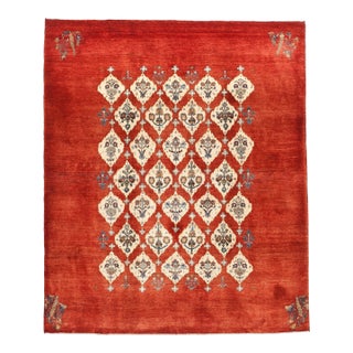Early 21st Century Persian Zollanvari Tribal Rug. 5'x 6' For Sale
