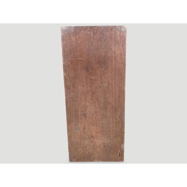 Nias Wood Single Panel For Sale - Image 4 of 5