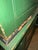 Early 20th Century Green Painted Two-Piece Folk Art Cupboard For Sale - Image 10 of 12