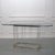 Brass Charles Hollis Jones Lucite and Brass Dining Table For Sale - Image 8 of 8