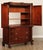 2000 - 2009 Polo Ralph Lauren Empire Style Mahogany Armoire For Sale - Image 5 of 8