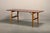 Hunting table designed by Børge Mogensen for Søborg Møbelfabrik, Denmark, 1950s. The solid oak frame and teak veneer...