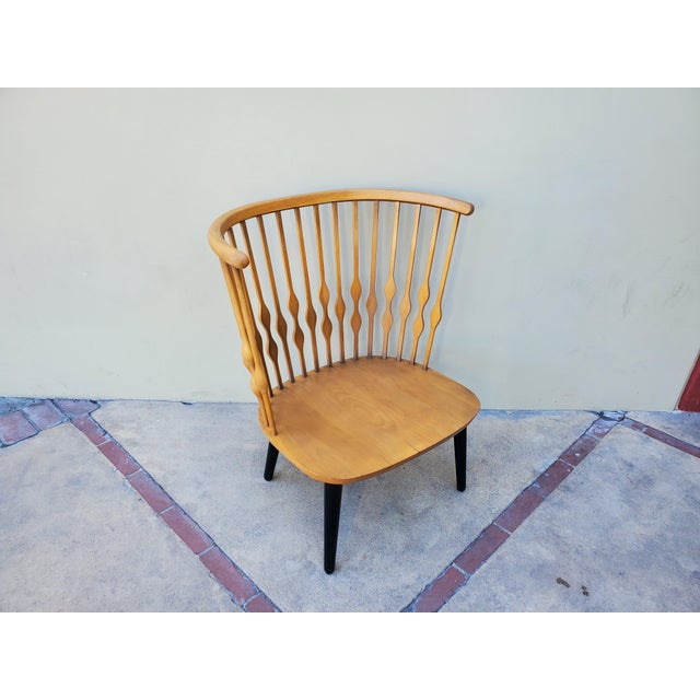 2000 - 2009 Throne Chair Inspired by Japanese Design. For Sale - Image 5 of 16