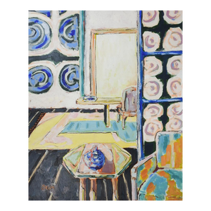 Contemporary Modernist Interior Scene Painting