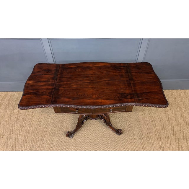 19th Century Rosewood Sofa Table For Sale - Image 16 of 18