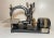 Up for sale is a rare working antique 19th century cast iron Depose sewing machine by Willcox & Gibbs with electric...