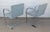 Late 20th Century 2 Ludwig Mies Van Der Rohe Flat Arm Brno Chairs Gordon International For Sale - Image 6 of 15