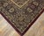 Indian Brilliantly Wine Red Color With Great Medallion and Florid Design Antique Indian Agra Rug For Sale - Image 3 of 8
