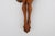 Hand Carved Oak Crucifix, Belgium, 1900s For Sale - Image 3 of 13