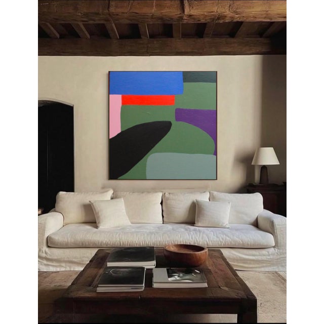 Early 21st Century Bodasca, the Last Blue Horizon, 2026, Canvas For Sale - Image 5 of 7