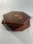 1970s Italian Hexagon Marquetry Musical Jewelry Box For Sale - Image 4 of 12