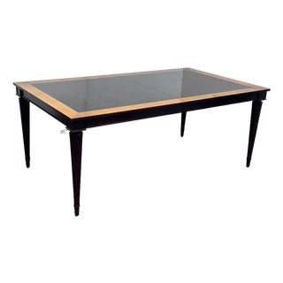 Larry Laslo for John Widdicomb Moderne Extension Dining Table For Sale
