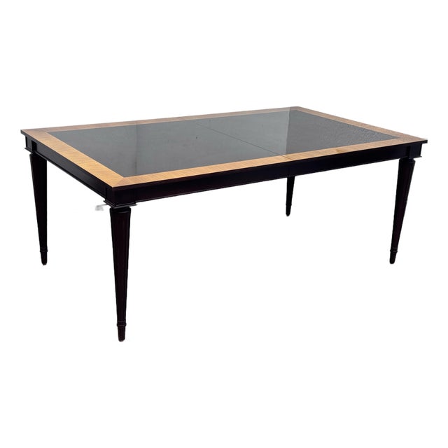 Larry Laslo for John Widdicomb Moderne Extension Dining Table For Sale