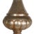 Oversize Decorative Tin Table Lamp Att. To the Marbo Lamp Company 1950/1970's For Sale - Image 9 of 12