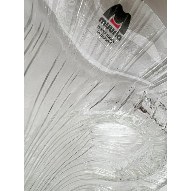Vintage Art Glass Candleholder by Muurla Finland, 1970s For Sale - Image 8 of 12