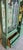 Green MCM Curio Cabinet, Display Cabinet Boho Style, 1950's #2 For Sale - Image 11 of 16