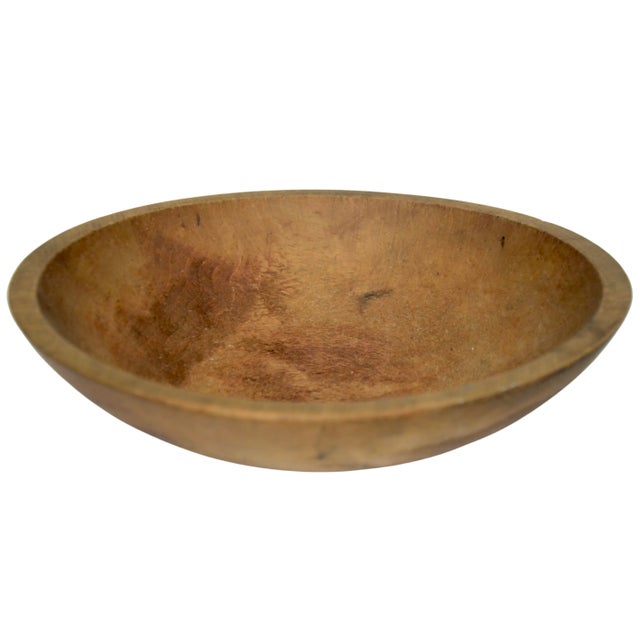 Natural Wood Bowl For Sale - Image 4 of 4
