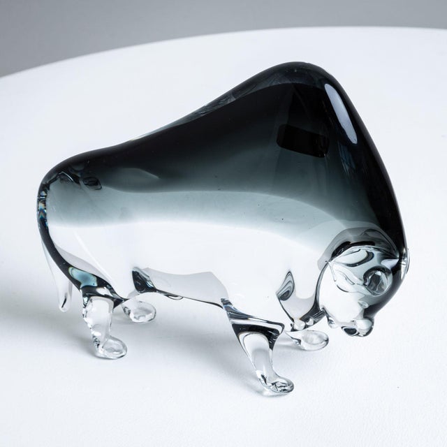 Mid 20th Century 20th Century Murano Glass Buffalo from V. Nason & Co., Italy For Sale - Image 5 of 7