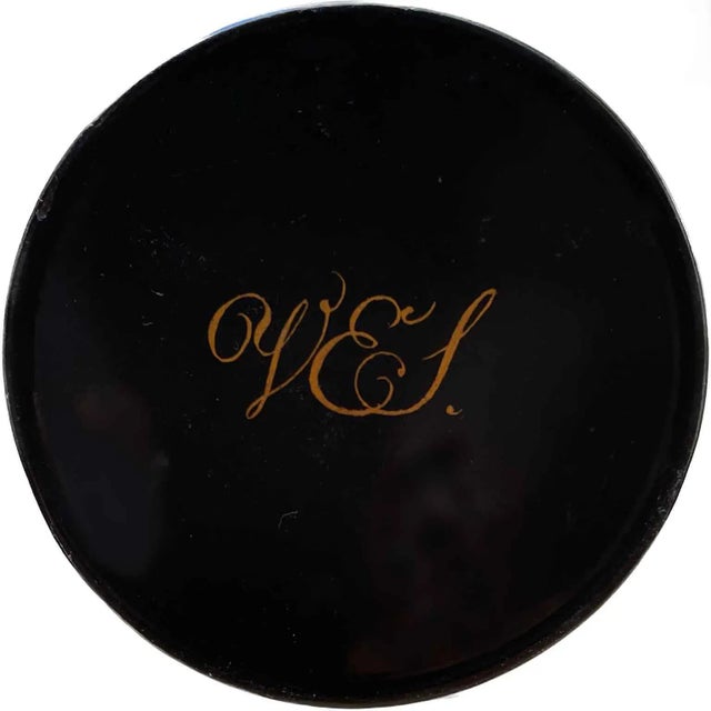French Papier Mache Snuff Box Painted 1800 For Sale - Image 10 of 11
