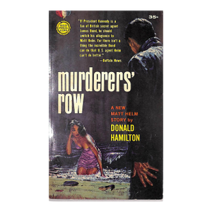 "Murderers' Row: A New Matt Helm Story #5" 1962 Hamilton, Donald