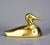 Vintage Solid Brass Duck Figurine Paperweight For Sale - Image 4 of 7