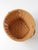 Vintage Splint Weave Basket With Bail Handle For Sale - Image 13 of 16