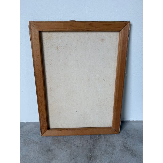 1970s Vintage Figurative Male Portrait Oil on Canvas Painting – Signed For Sale - Image 12 of 12