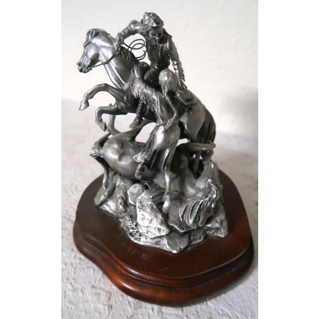 Don Polland (1932 - 2003) - Dramatic Pewter "The Rescue" - Signed, Numbered, Closed Limited Edition For Sale - Image 13 of 13