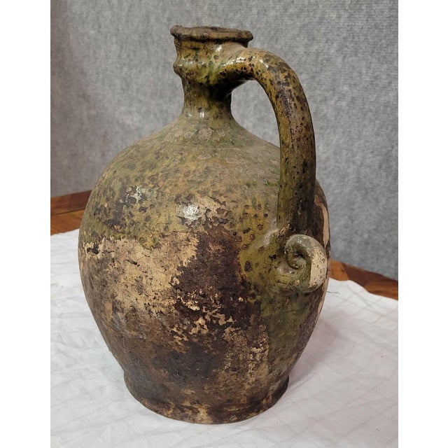 Traditional Berber Terracotta Pottery Vase For Sale - Image 3 of 7