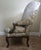 Antique French Regency Bergere Armchairs, Walnut Hand-Carved in France, 18th Century, a Pair For Sale - Image 4 of 15