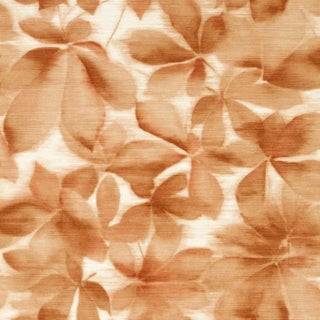 Harlequin Grounded Wallpaper in BakedTerracotta/Parchment - a Sample For Sale