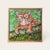 Irene Van Genderen-Van De Wilt, Orange Cat Painting, 2000s, Canvas and Beech For Sale - Image 17 of 17
