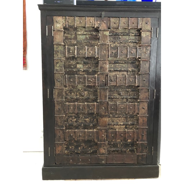 Amazing old world doors used to build a cabinet around. I’ve had this wonderful piece for over 10 years. It’s functional...