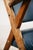 Vintage Lounge Chair in Wood and Blue Skai from Dal Vera, 1950s For Sale - Image 6 of 16