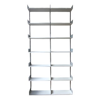 606 Shelving System with 14 Shelves by Dieter Rams for Vitsoe, Germany, 1960s For Sale