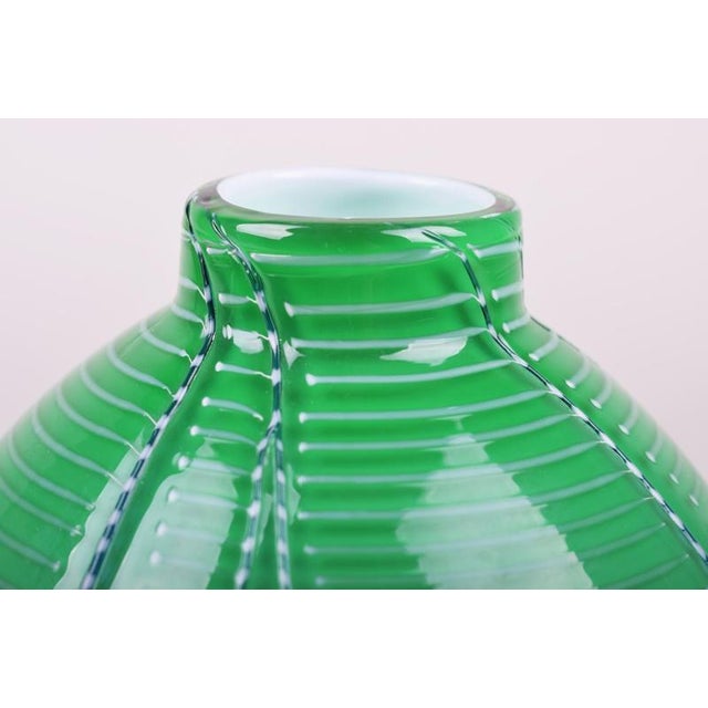 Mid-Century Vase in Glass, Czech, 1960s For Sale - Image 4 of 8