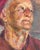 Portrait Woman Large Portrait Oil Painting Original Socialist Realism Ukrainian Artist Sokolovsky G. 33-26 1960s For Sale - Image 4 of 6