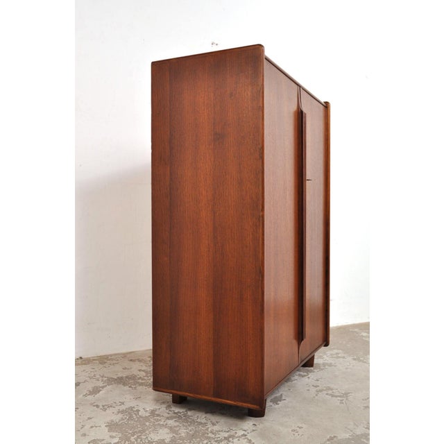 Vintage Oak Cabinet with Drawers, 1930s For Sale - Image 4 of 14