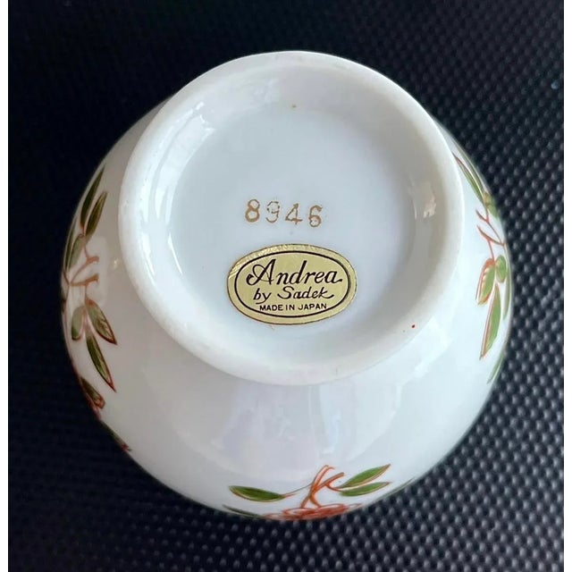 Andrea by Sadek Cherry Blossom Ginger Jar For Sale - Image 11 of 11