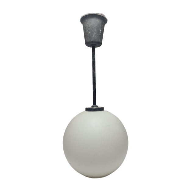 Postmodern Communist Pendant Lamp, Poland, 1970s For Sale - Image 11 of 11