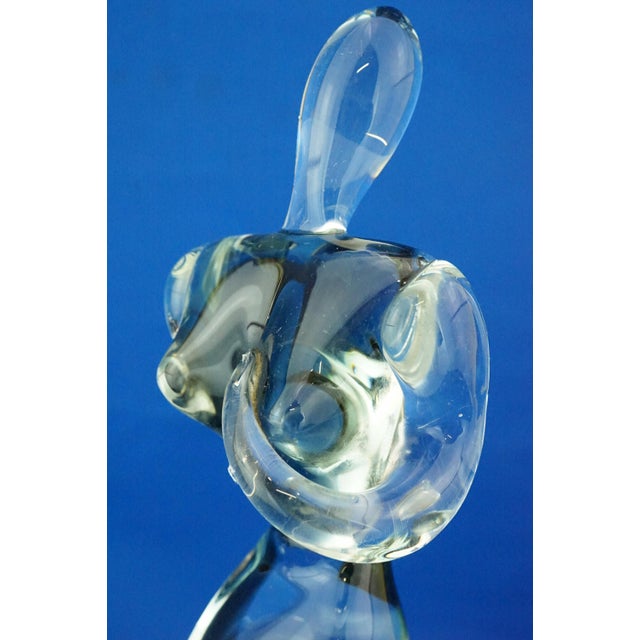 Large Sculpture of Stylized Woman in Smoked Sommerso Murano Glass by Franco Bottaro, 1920s For Sale - Image 14 of 18