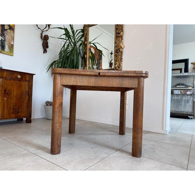 Bauhaus Art Deco Bauhaus Round Side Table, 1950s For Sale - Image 3 of 18