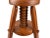 Mid 20th Century Handmade French Wood Screw Adjustable Height Industrial Style Tripod Stool For Sale - Image 9 of 11