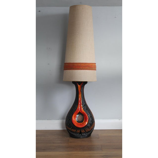 West German Floor Lamp attributed to Walter Gerhards, 1970s For Sale - Image 11 of 17