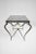Mid-Century Modern French Brass & Marble Coffee Table Attributed to René Drouet, Circa 1945 For Sale - Image 3 of 13