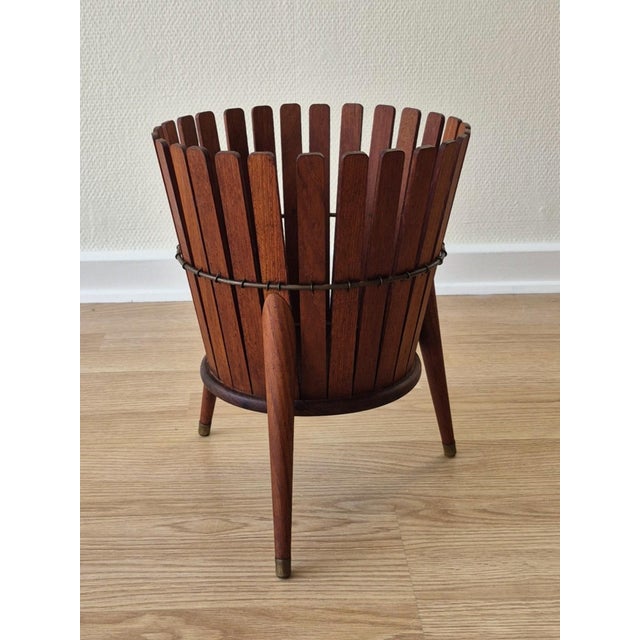 1960s Danish Modern Planter in Teak, 1960s For Sale - Image 5 of 5