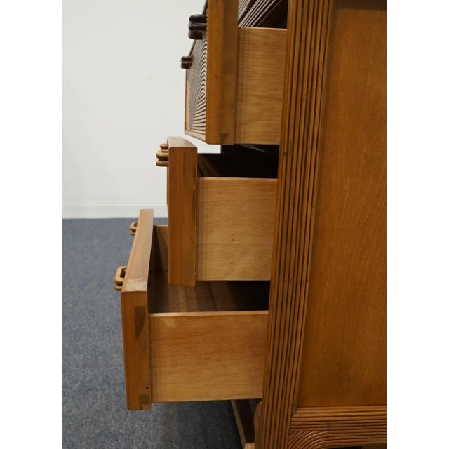 Wood American Drew Coastal Contemporary Style 36" Media Cabinet / Armoire For Sale - Image 7 of 12